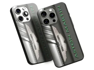 Aston Martin Cover Telefono Tocco Premium di Lusso